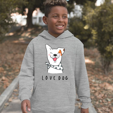 Love Dog Hoodie -Image by Shutterstock