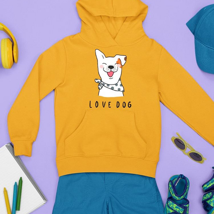 Love Dog Hoodie -Image by Shutterstock