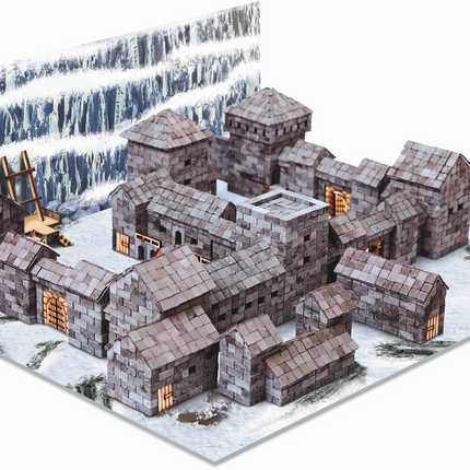 Mini Bricks Construction Set - Black Castle