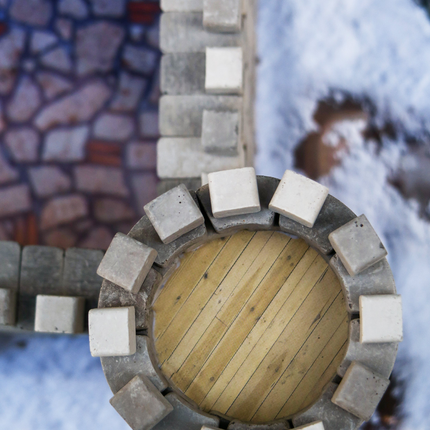 Mini Bricks Construction Set - Eagle's Nest Castle