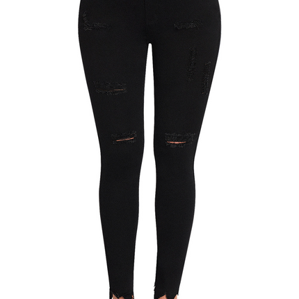 High Rise Ankle Skinny Jeans