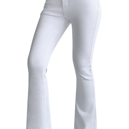 Mid Rise Strecthy Flare Jeans