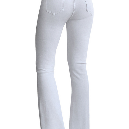 Mid Rise Strecthy Flare Jeans