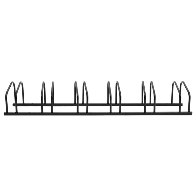 vidaXL Bike Rack for 6 Bikes Galvanized Steel