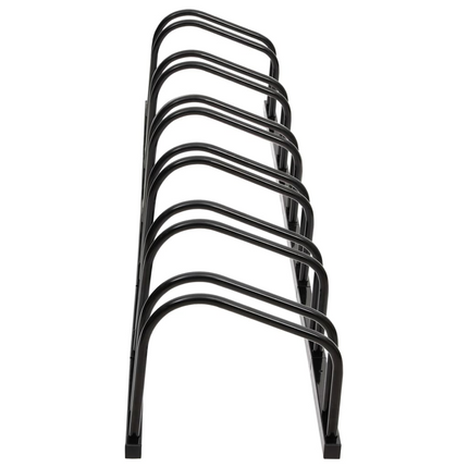 vidaXL Bike Rack for 6 Bikes Galvanized Steel