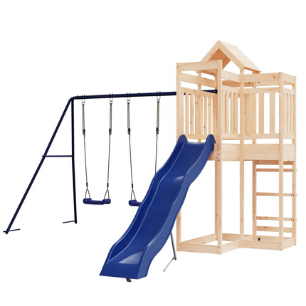 vidaXL Outdoor Playset Solid Wood Pine