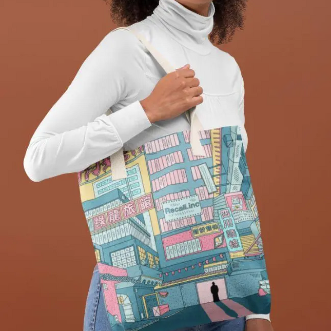 Electric Dream Tote Bag