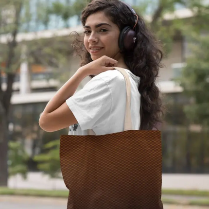 Alpine Pattern Tote Bag
