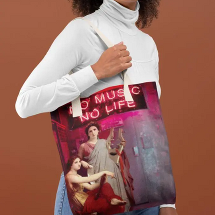 No Music, No Life Tote Bag
