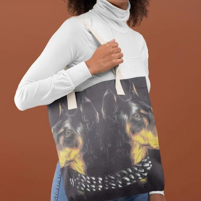 Dog Art Tote Bag