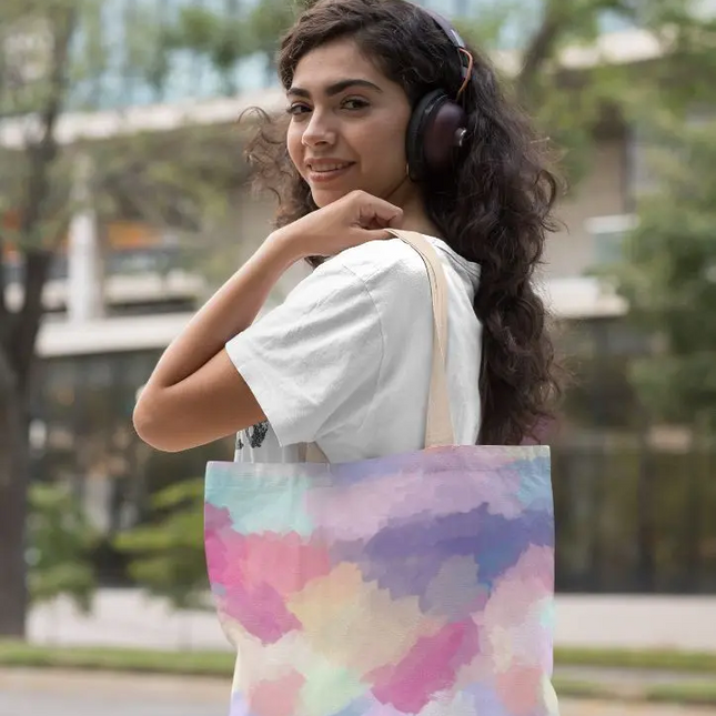 Abstract Pastels Tote Bag