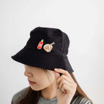 Sriracha Enamel Pin