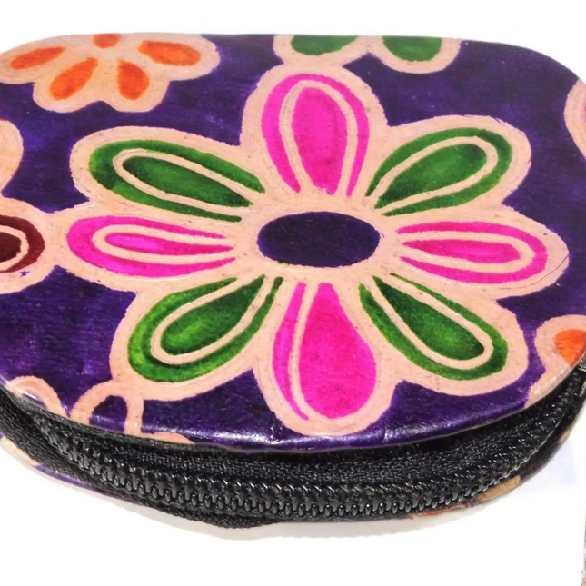 Groovy Flower Coin Purse