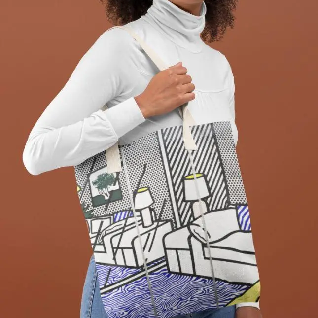 Drawing Room Pop Art Tote Bag