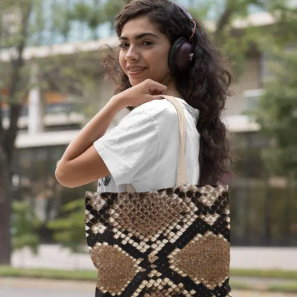 Alpine Snake Tote Bag