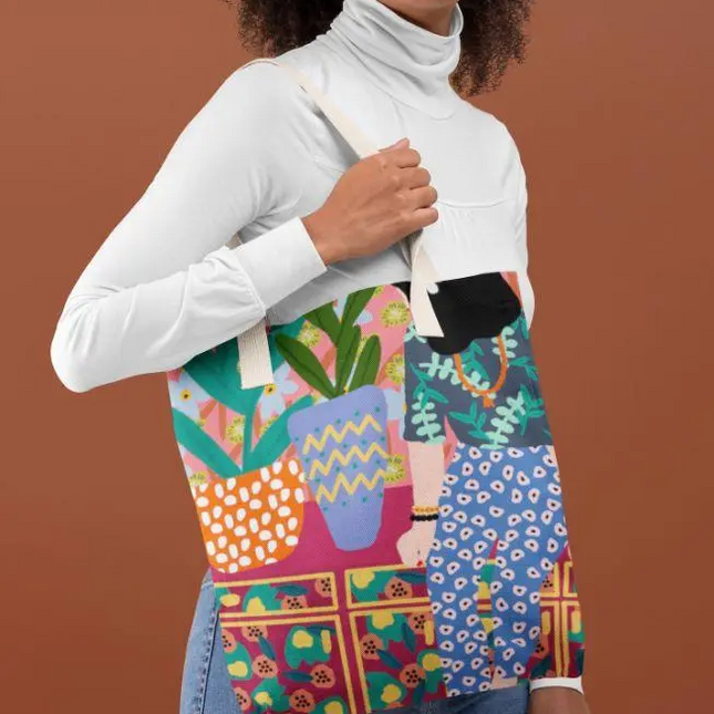 Hawaiian Girl Relaxing Tote Bag