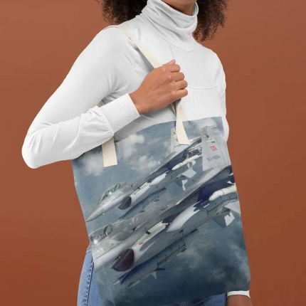 Jet Fighter Tote Bag