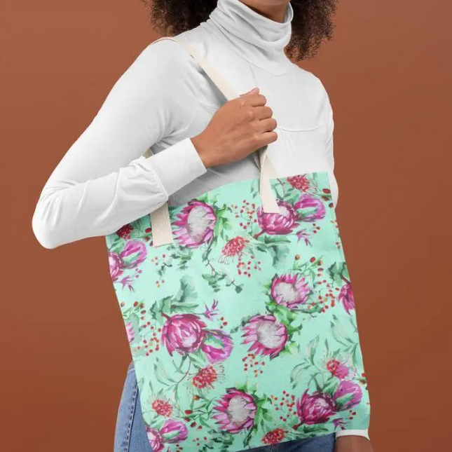 KING ProteaFlower Tote Bag