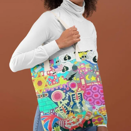 Prussian Blues Tote Bag
