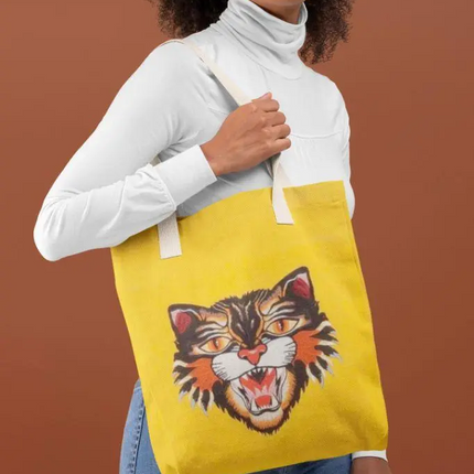 Ken Cat Tote Bag