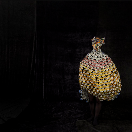 Sharp garments for desperate shamans: Cage Dress