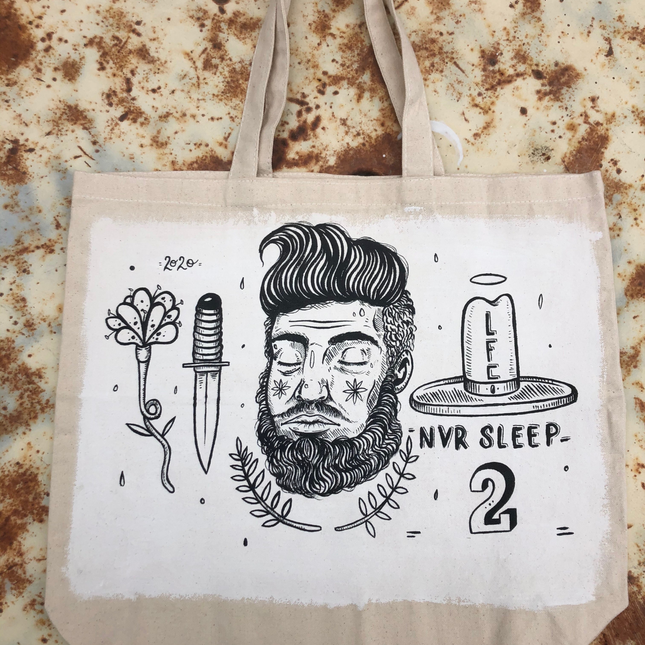 Never Sleep Tote Bag