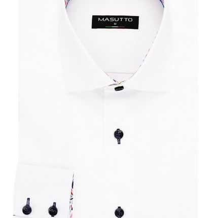 MASUTTO MALIBU/05 LONG SLEEVE BUTTON DOWN SHIRT