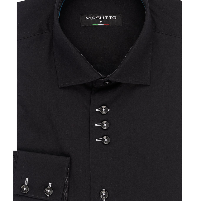 MASUTTO NOAM/18 LONG SLEEVE BUTTON DOWN SHIRT