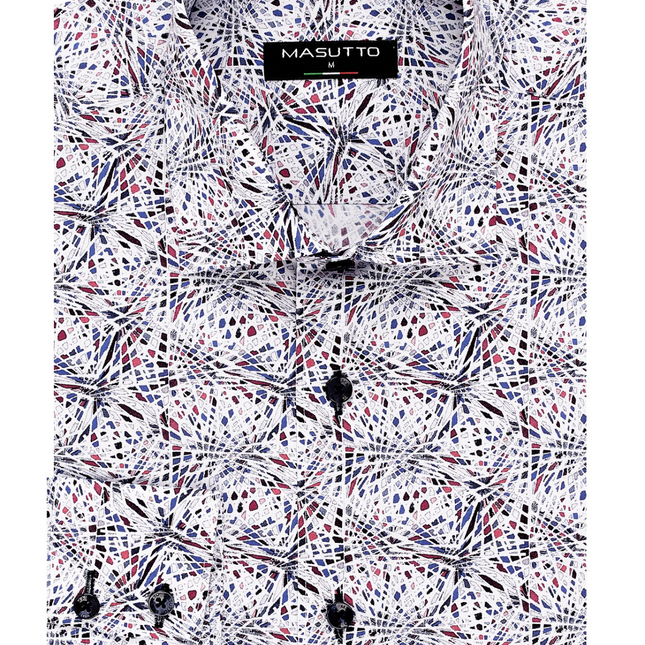 MASUTTO PORTO/05 LONG SLEEVE BUTTON DOWN SHIRT