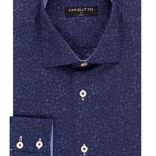 MASUTTO PRESTON/92 LONG SLEEVE BUTTON DOWN SHIRT