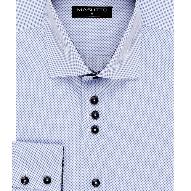 MASUTTO GAGA/02 LONG SLEEVE BUTTON DOWN SHIRT