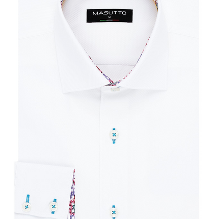 MASUTTO GIGI/05 LONG SLEEVE BUTTON DOWN SHIRT
