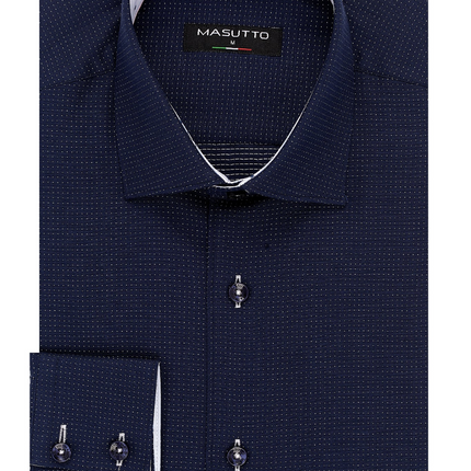 MASUTTO BRYAN/92 LONG SLEEVE BUTTON DOWN SHIRT