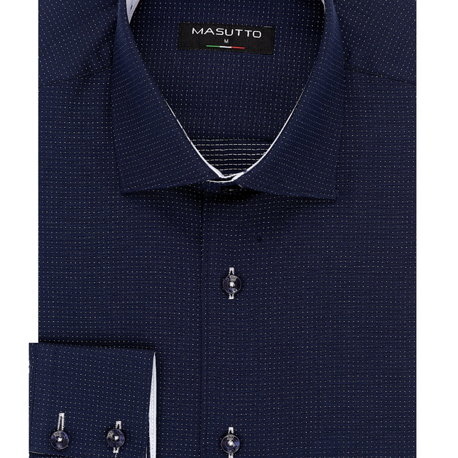 MASUTTO BRYAN/92 LONG SLEEVE BUTTON DOWN SHIRT