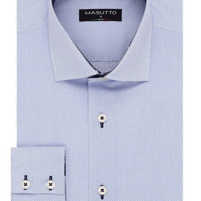MASUTTO BOCA/02 LONG SLEEVE BUTTON DOWN SHIRT