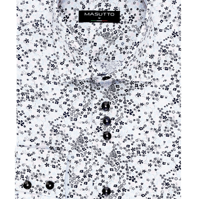 MASUTTO KELLY/02 LONG SLEEVE BUTTON DOWN SHIRT