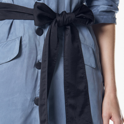 Cielo Blue Blazer Dress