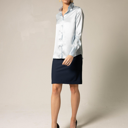 Luxe Comfort Stretchy Mini Skirt