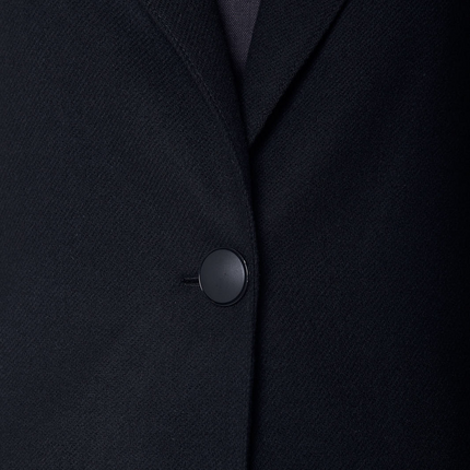 Worsted Flannel Long Trench Coat