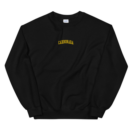 Carbonara - Unisex Embroidered Sweatshirt