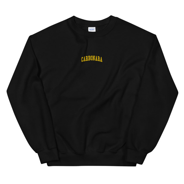 Carbonara - Unisex Embroidered Sweatshirt