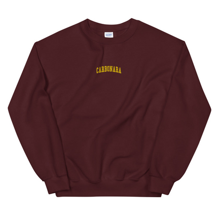 Carbonara - Unisex Embroidered Sweatshirt