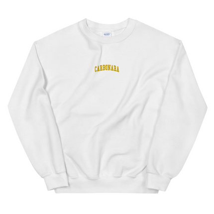 Carbonara - Unisex Embroidered Sweatshirt