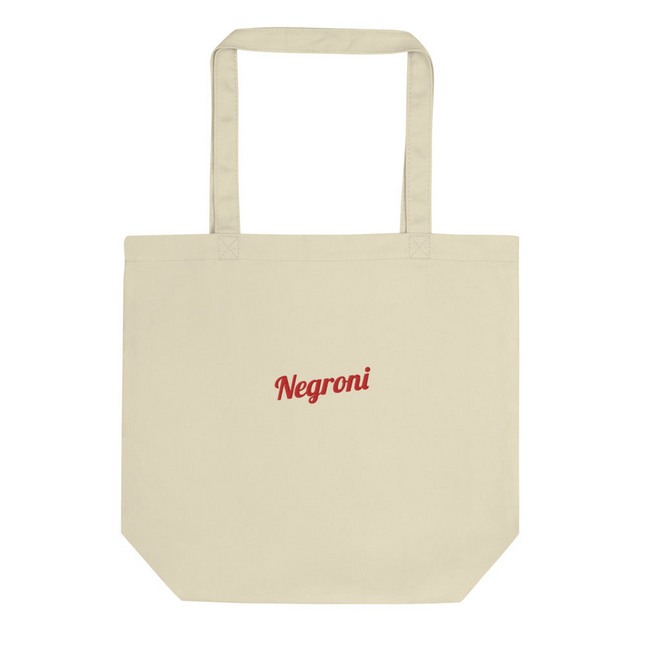 Negroni - Embroidered Eco Tote Bag