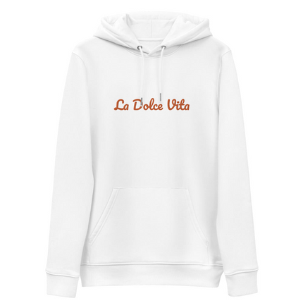 La Dolce Vita - Organic Embroidered Hoodie