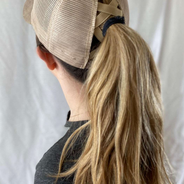 Up-Cycled Textured Suede Baseball Cap