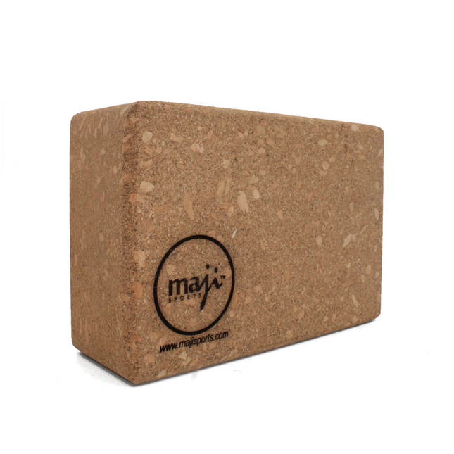 Maji Sports 100% Cork Yoga & Pilates Block