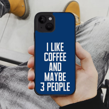 I Like Coffee iPhone 14 Plus Case - Sarcastic Phone Case for iPhone 14 Plus - Printed iPhone 14 Plus Case