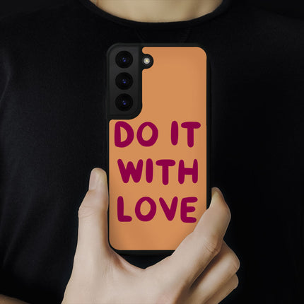 Cute Quote Samsung S22 Plus Phone Case - Love Phone Case for Samsung S22 Plus - Kawaii Samsung S22 Plus Phone Case