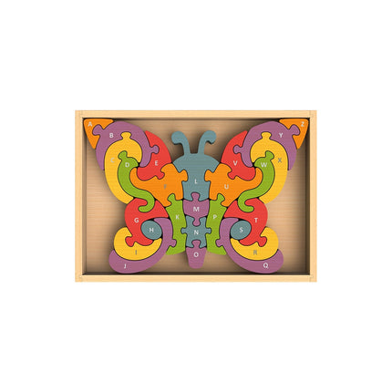 Butterfly A to Z Puzzle